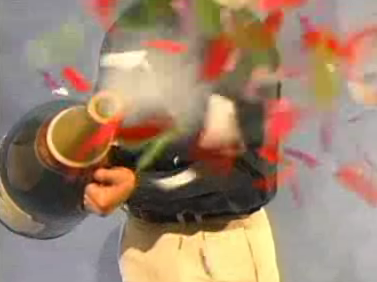 The Champagne Blast cannon